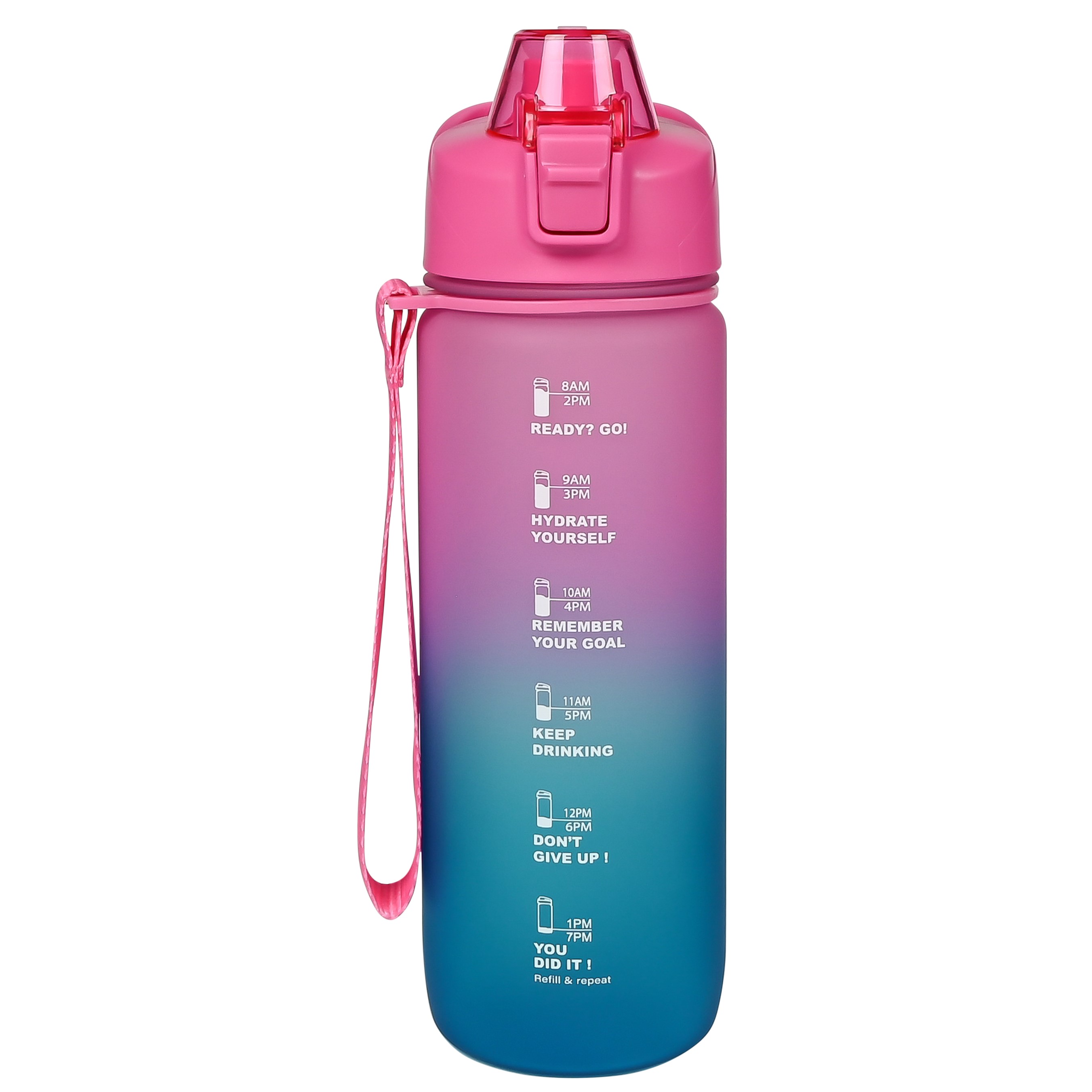 Borraccia 750 ml blu/rosa
