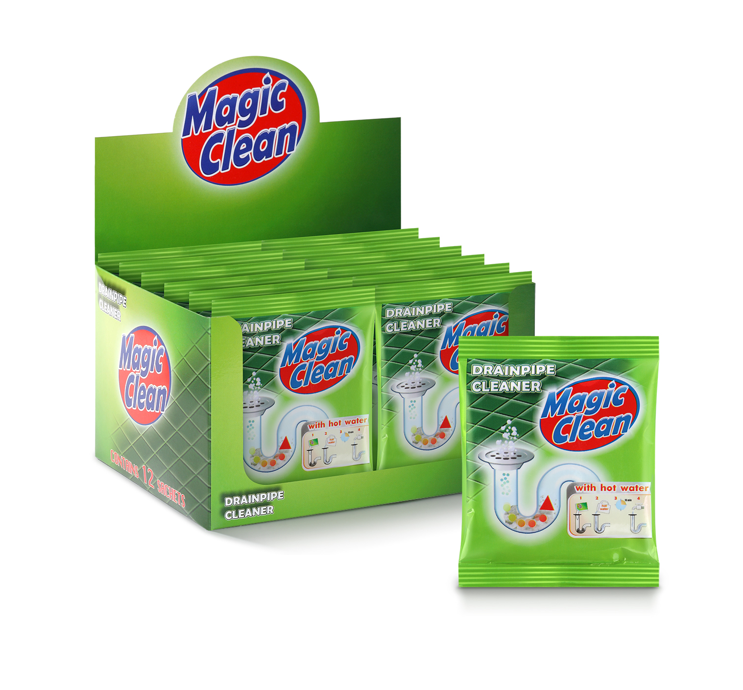 Magic Clean Detergente per tubi di scarico Esposit